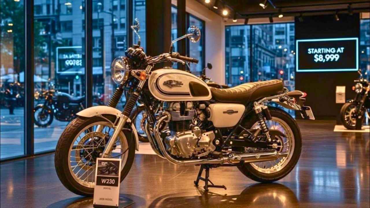Kawasaki W230 2026: la fusión perfecta entre clásico y moderno