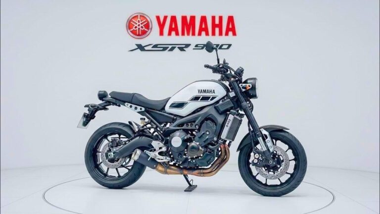 Yamaha XSR900 2026: tradición japonesa y estilo retro reinventado